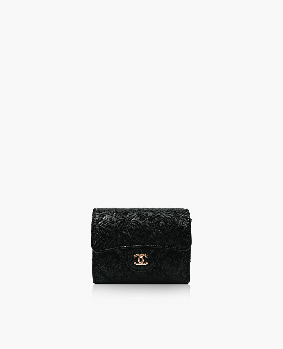 Chanel Classic Flap Card Holder Caviar CHW – Luxury Helsinki