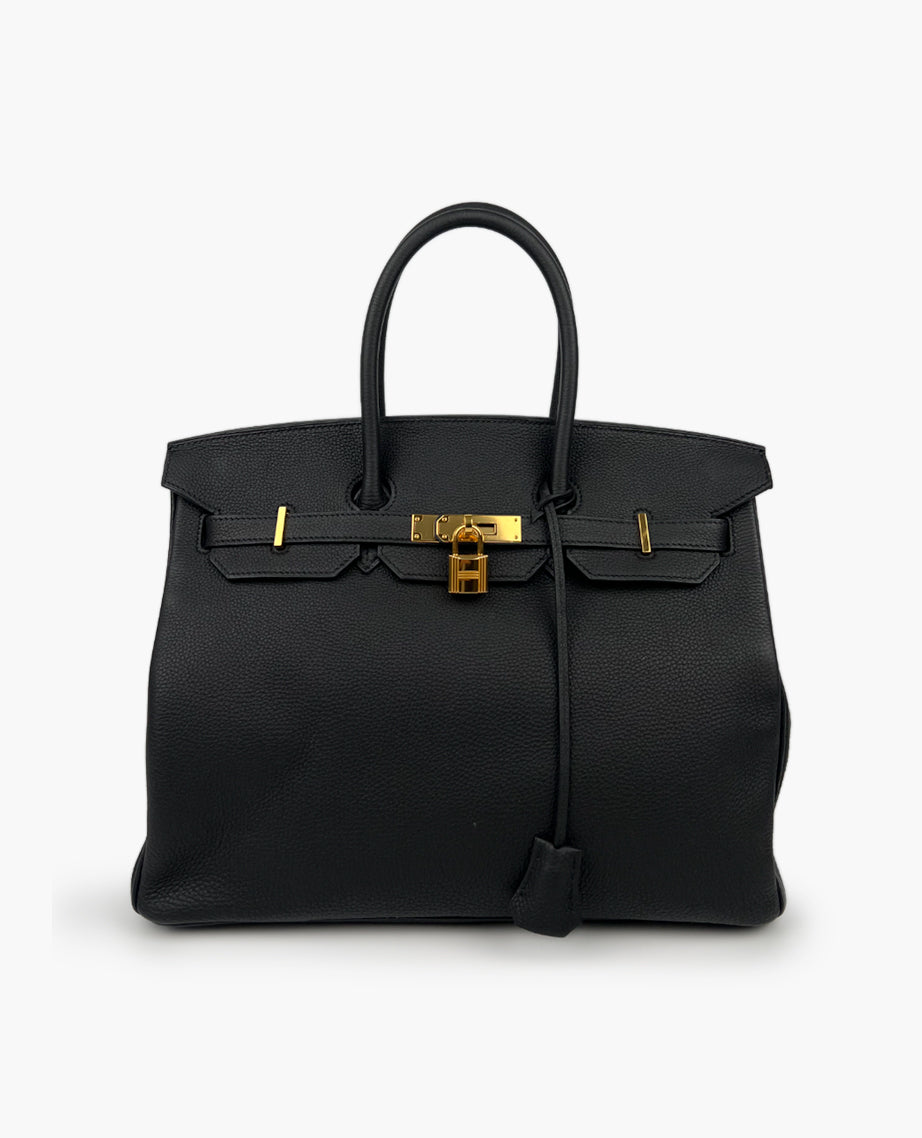 Hermès Birkin 35 Togo Black GHW – Luxury Helsinki
