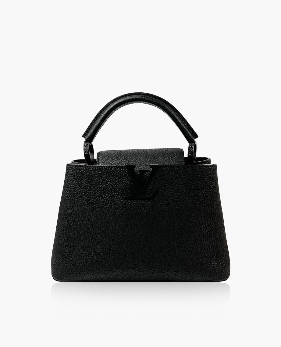 Louis Vuitton Capucines BB All Black – Luxury Helsinki