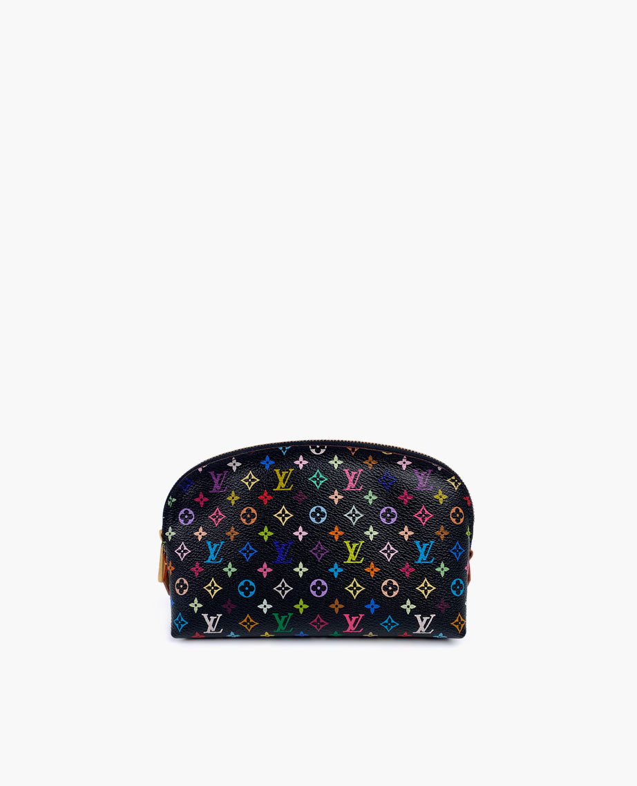 Louis vuitton multicolor makeup bag sale