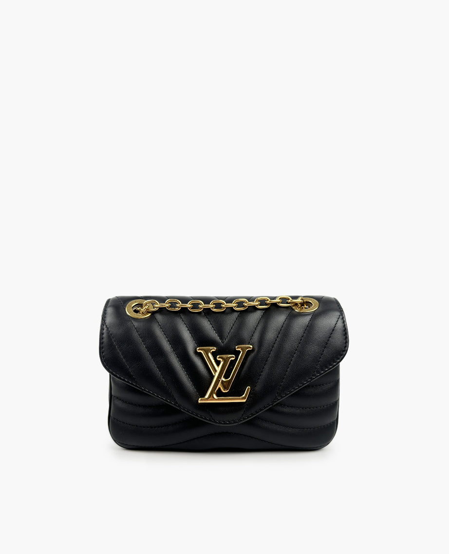 Louis Vuitton New Wave PM Chain Black Bag – Luxury Helsinki