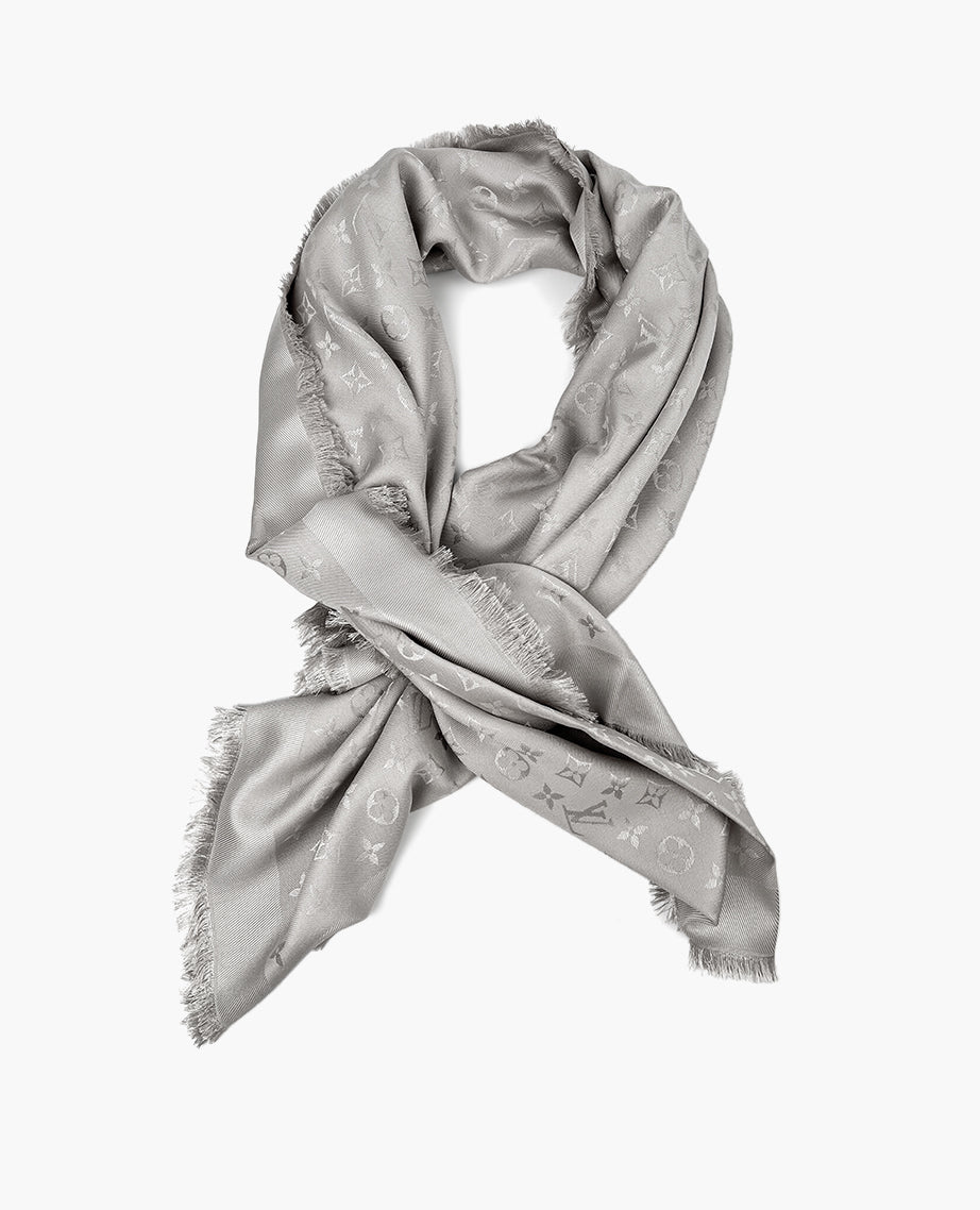 Louis Vuitton Shawl Greige – Luxury Helsinki