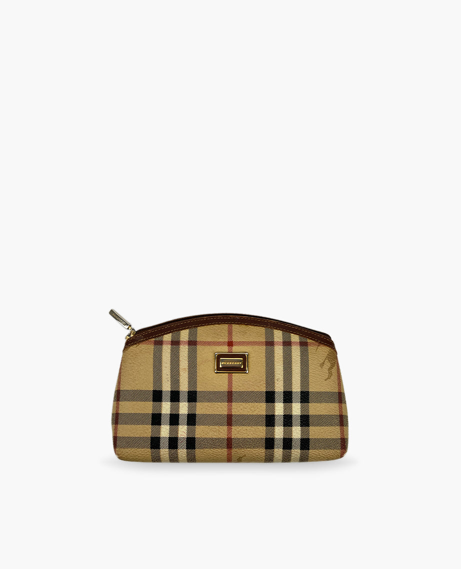 Burberry cosmetic case best sale