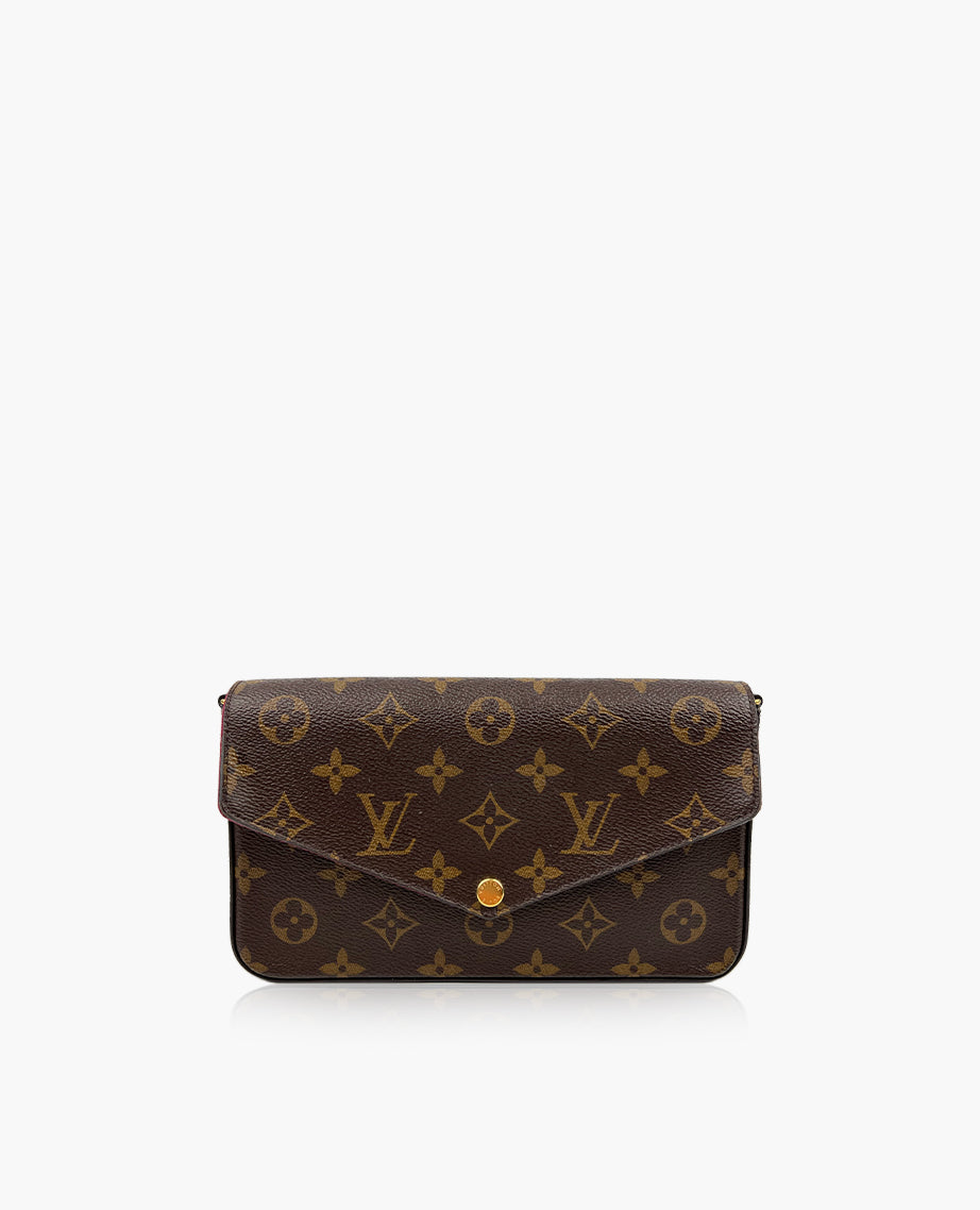 Louis Vuitton Pochette Félicie Monogram Fuchsia Pink – Luxury Helsinki