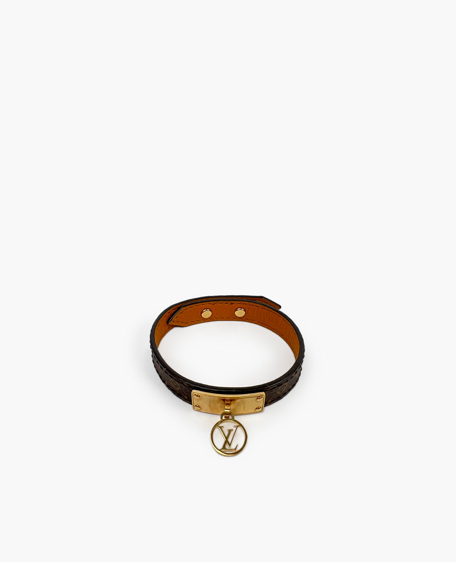 Louis Vuitton Logomania Monogram Bracelet – Luxury Helsinki