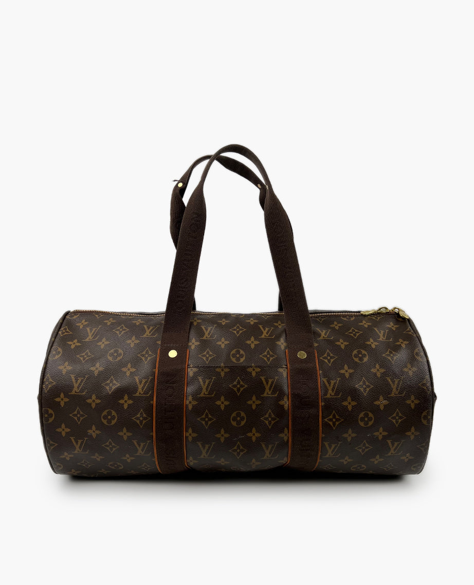 Louis Vuitton Monogram Canvas Beaubourg Sporty Duffle Bag Luxury Helsinki