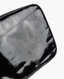 Chanel Vintage Cosmetic Pouch Large Black Patent