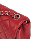 Chanel Mini Rectangular Lambskin Dark Red SHW