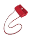 Chanel Mini Rectangular Lambskin Dark Red SHW