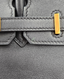 Hermes Birkin 25 Swift Black GHW