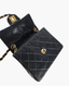 Chanel Timeless Vintage Mini Square Lambskin Black GHW 24k
