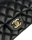 Chanel Timeless Mini Rectangular Top Handle Lambskin Black CHW