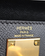 Hermès Kelly 28 Epsom Sellier Black GHW