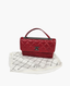 Chanel Trendy Pouch Lambskin Burgundy RHW