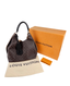 Louis Vuitton Carmel Mahina Chocolate Hobo