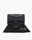 Chanel Timeless Medium Jersey Dark Grey GHW 24k