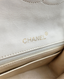 Chanel Mini Square Vintage Lambskin White GHW 24k