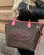 Louis Vuitton Neverfull MM Monogram Ikat