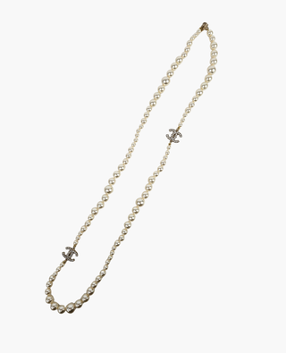 Chanel Pearl CC Necklace