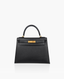 Hermès Kelly 28 Epsom Sellier Black GHW