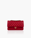 Chanel Timeless Medium Lambskin Dark Red GHW