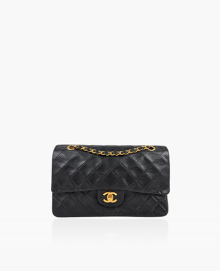 Chanel Timeless Vintage Medium Lambskin Black GHW 24k