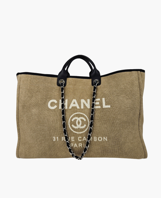 Chanel Deauville Beige Large