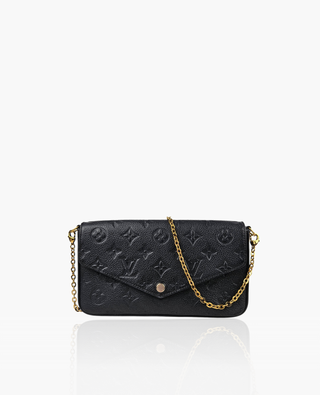 Louis Vuitton Pochette Félicie Black Empreinte