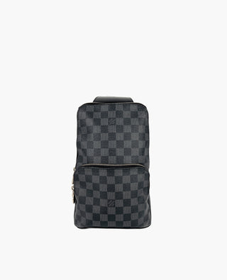 Louis Vuitton Avenue Sling Bag Damier Graphite