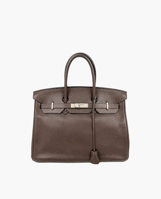 Hermès Birkin 35 Togo Cafe Brown PHW