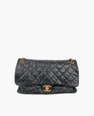 Chanel Shiva Large Black Caviar GHW