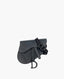 Dior Ultra Matte Black Saddle Belt Bag