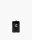 Chanel CC Lanyard ID Card Holder Lambskin Black CHW