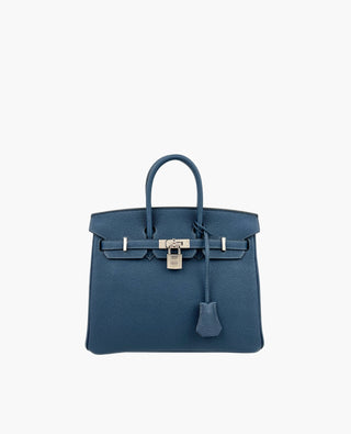 Hermès Birkin 25 Epsom Blue de Prusse PHW