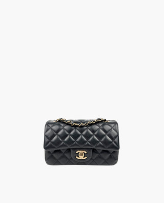 Chanel Mini Rectangular Black Lambskin CHW