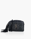 Saint Laurent Lou Camera Bag Tassel Black SHW