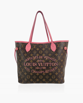 Louis Vuitton Neverfull MM Monogram Ikat