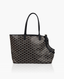 Goyard Chien Gris Goyardine Canvas Black