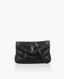 Saint Laurent Loulou Puffer Small Black Lambskin SHW