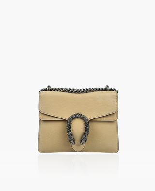 Gucci Dionysus Mini Leather Cream
