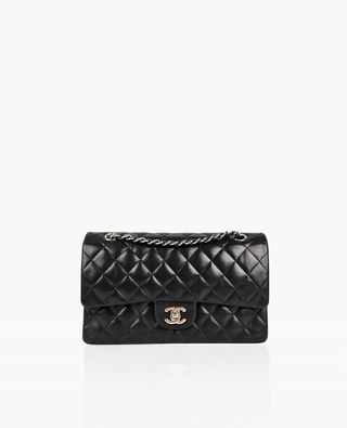 Chanel Timeless Medium Lambskin Black SHW