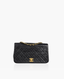 Chanel Vintage Full Flap Small Lambskin Black GHW 24k
