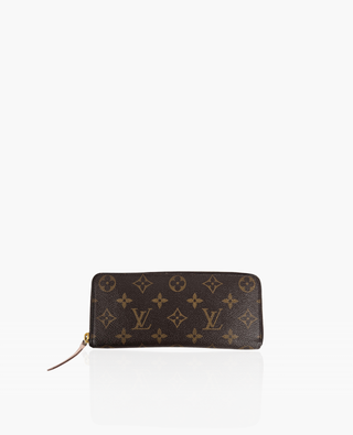 Louis Vuitton Clémence Wallet Monogram Rose Ballerine