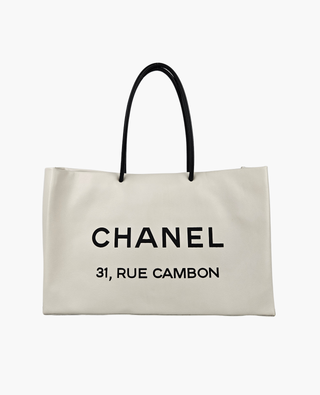 Chanel Essential Large Tote White