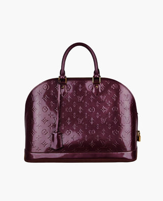 Louis Vuitton Alma GM Monogram Vernis Violette