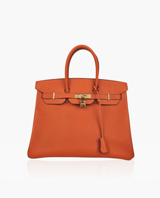 Hermès Birkin 35 Epsom Orange GHW