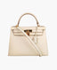 Hermès Kelly 28 Sellier Epsom Craie GHW