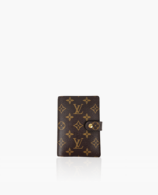 Louis Vuitton Small Ring Agenda Cover Monogram