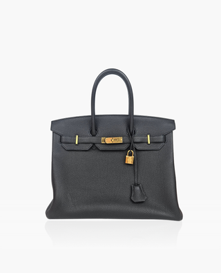 Hermes Birkin 35 Togo Black GHW
