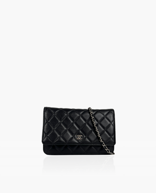 Chanel  Timeless WOC Lambskin Black SHW